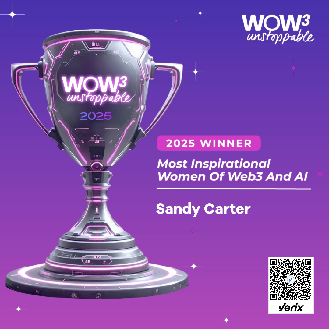 Sandy Carter: Most Inspirational Women of Web3 and AI 2025