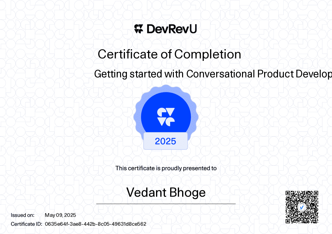 Getting started with Conversational Product Development