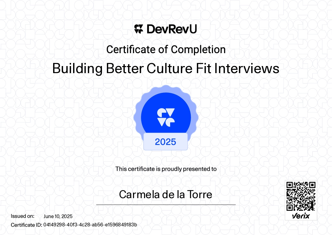 Building Better Culture Fit Interviews