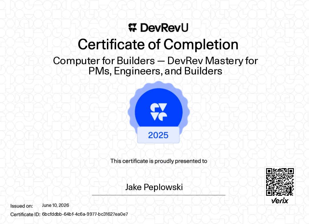 Computer for Builders — DevRev Mastery for PMs, Engineers, and Builders