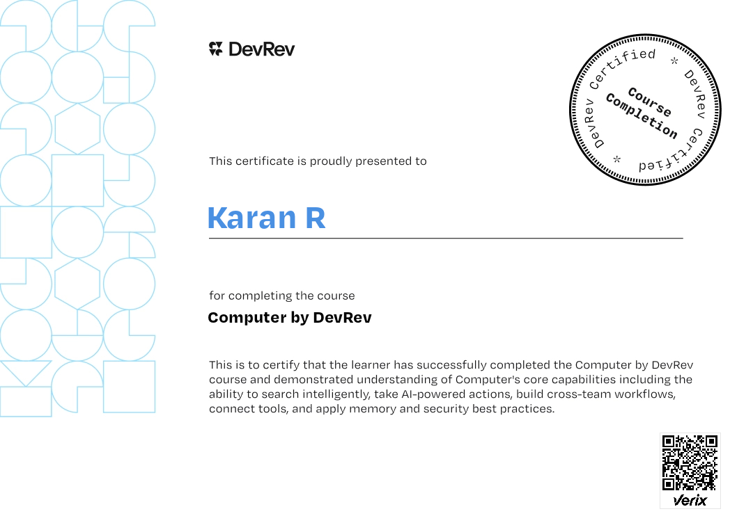 Computer by DevRev