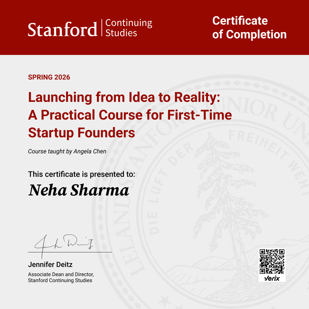 Launching from Idea to Reality: A Practical Course for First-Time Startup Founders