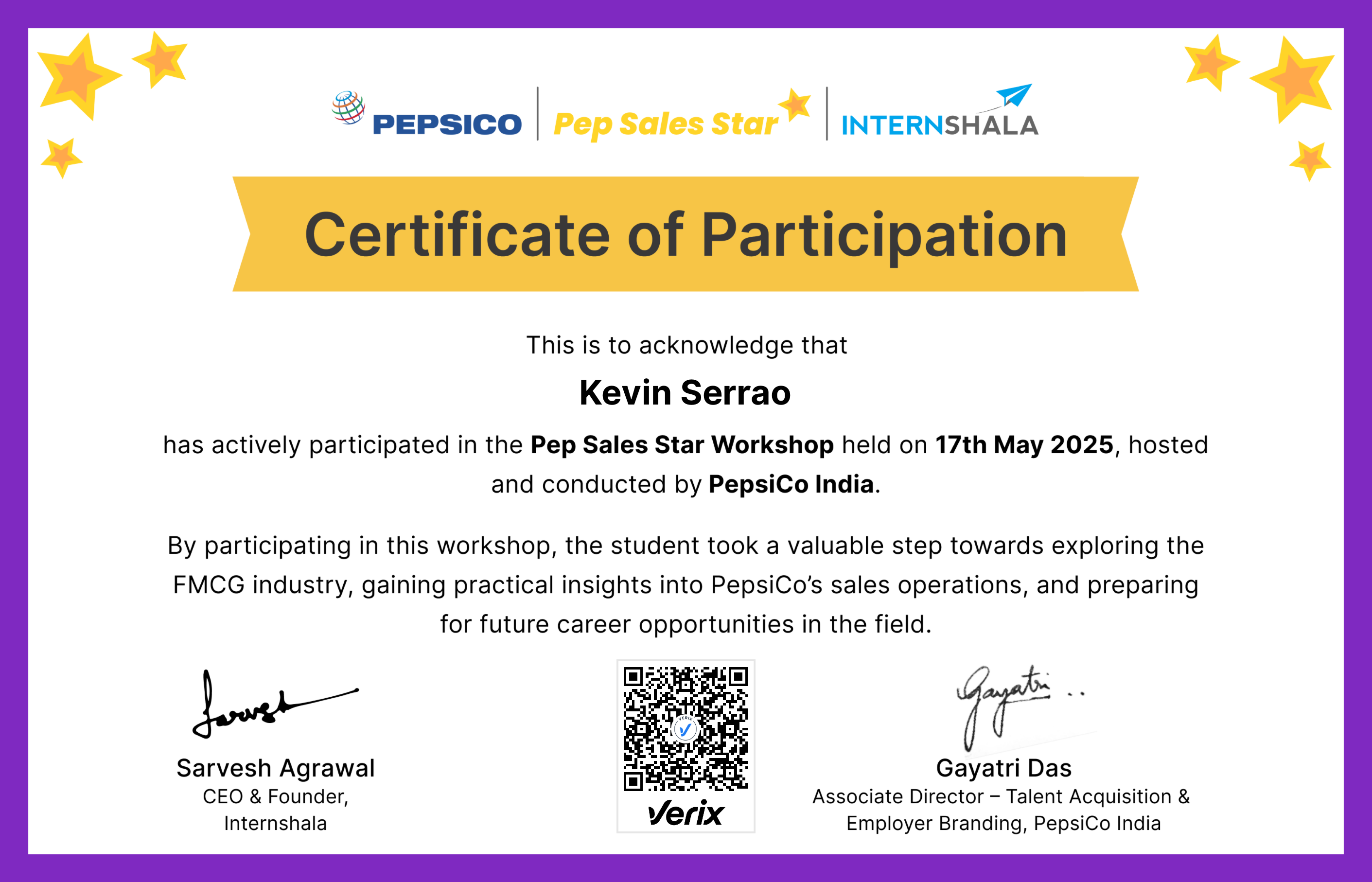 Pep Sales Star Workshop