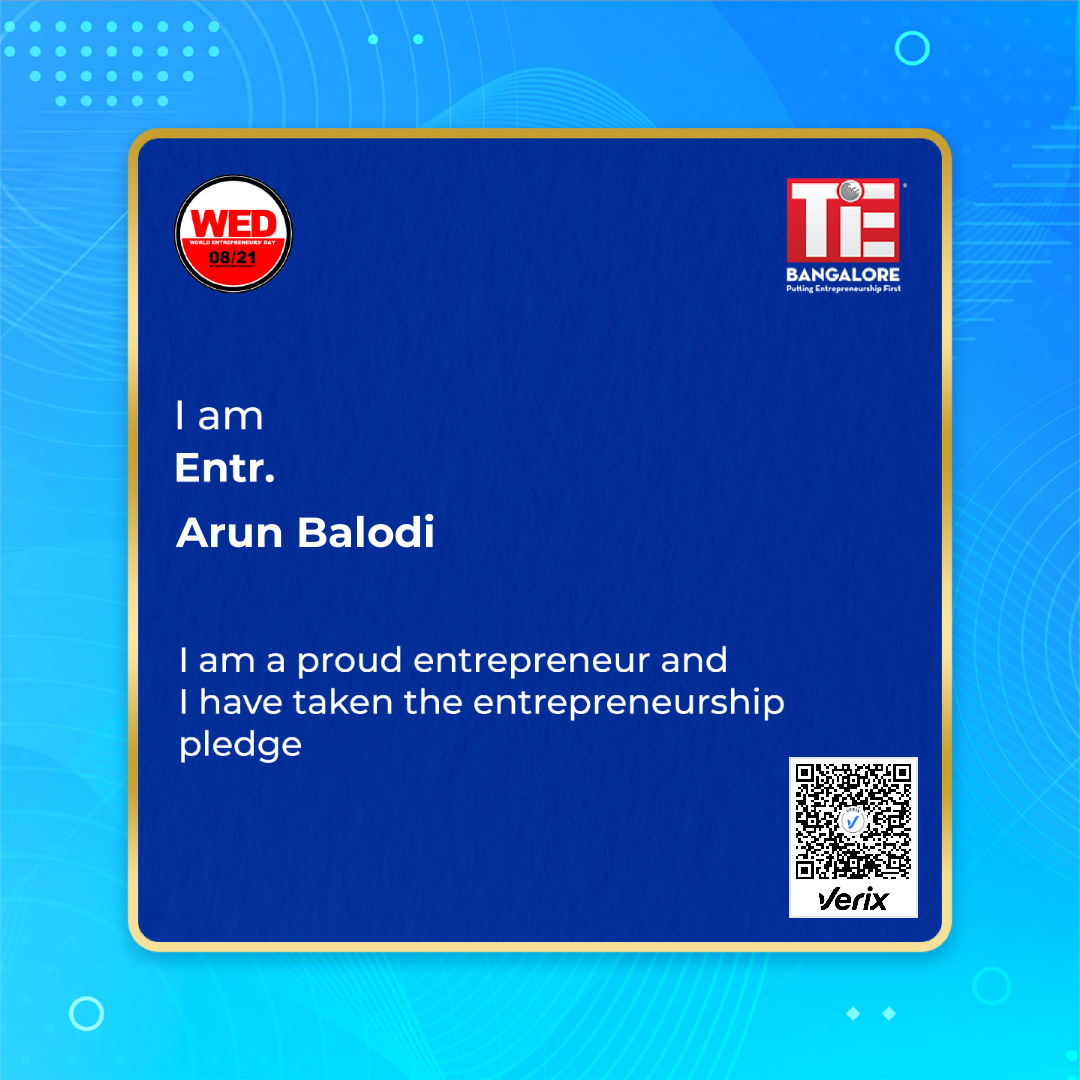 World Entrepreneurship Day Certificate