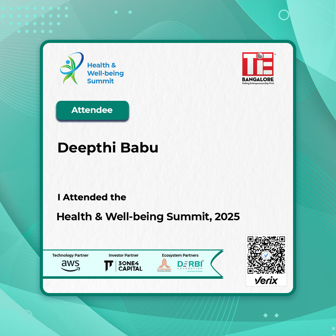 Health & Well-being Summit 2025: Attendee Badge