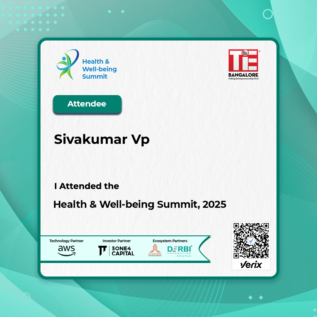 Health & Well-being Summit 2025: Attendee Badge
