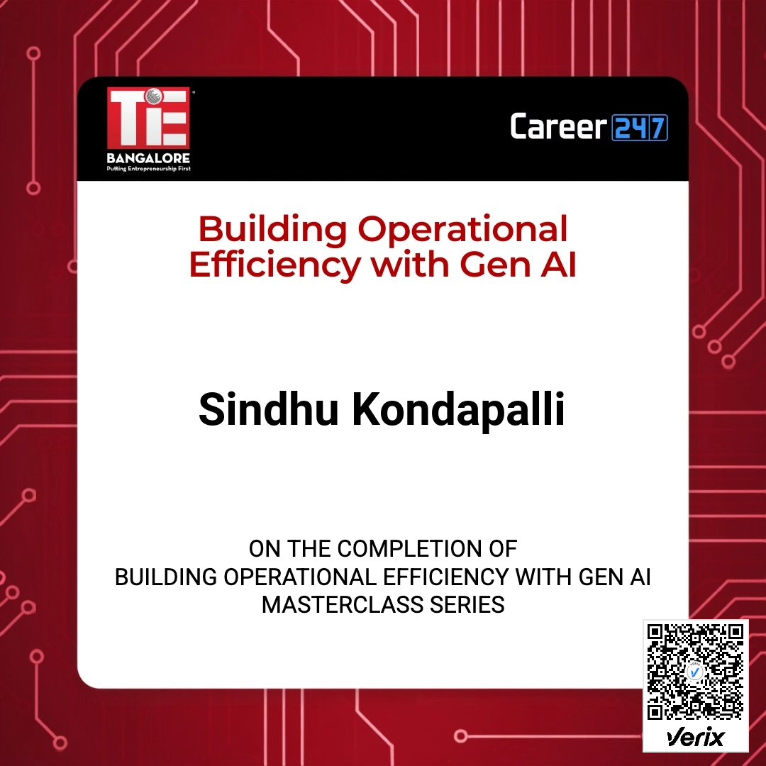 Gen AI Masterclasses attended