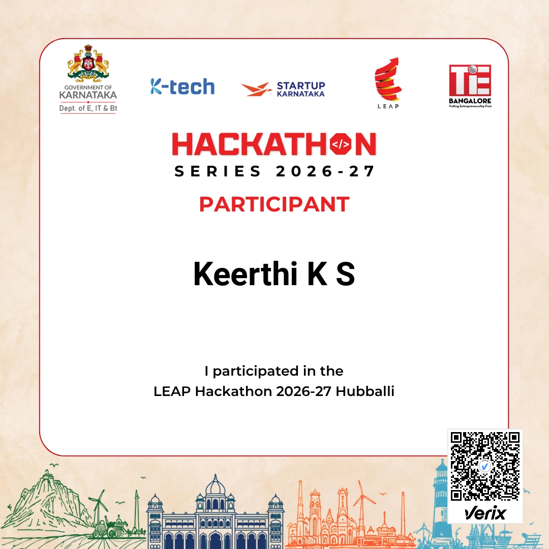 LEAP Hackathon 2026-27 Hubballi