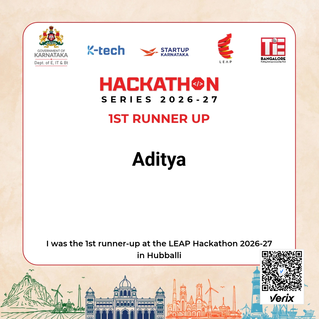LEAP Hackathon Series 2026-27