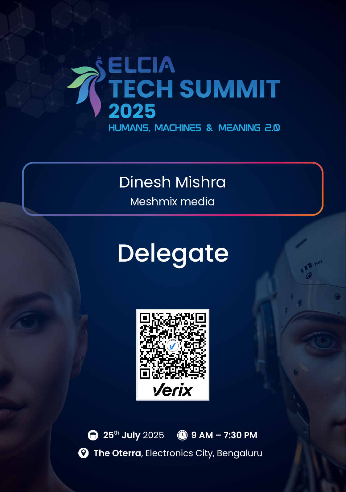 ELCIA Tech Summit Attendee Badge
