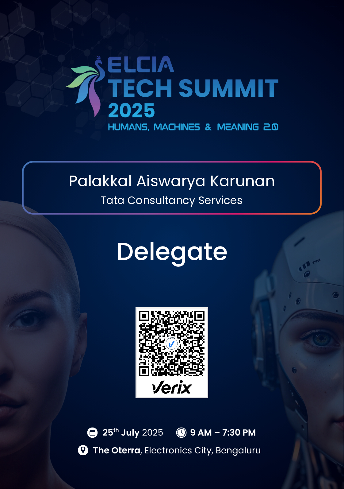 ELCIA Tech Summit Attendee Badge