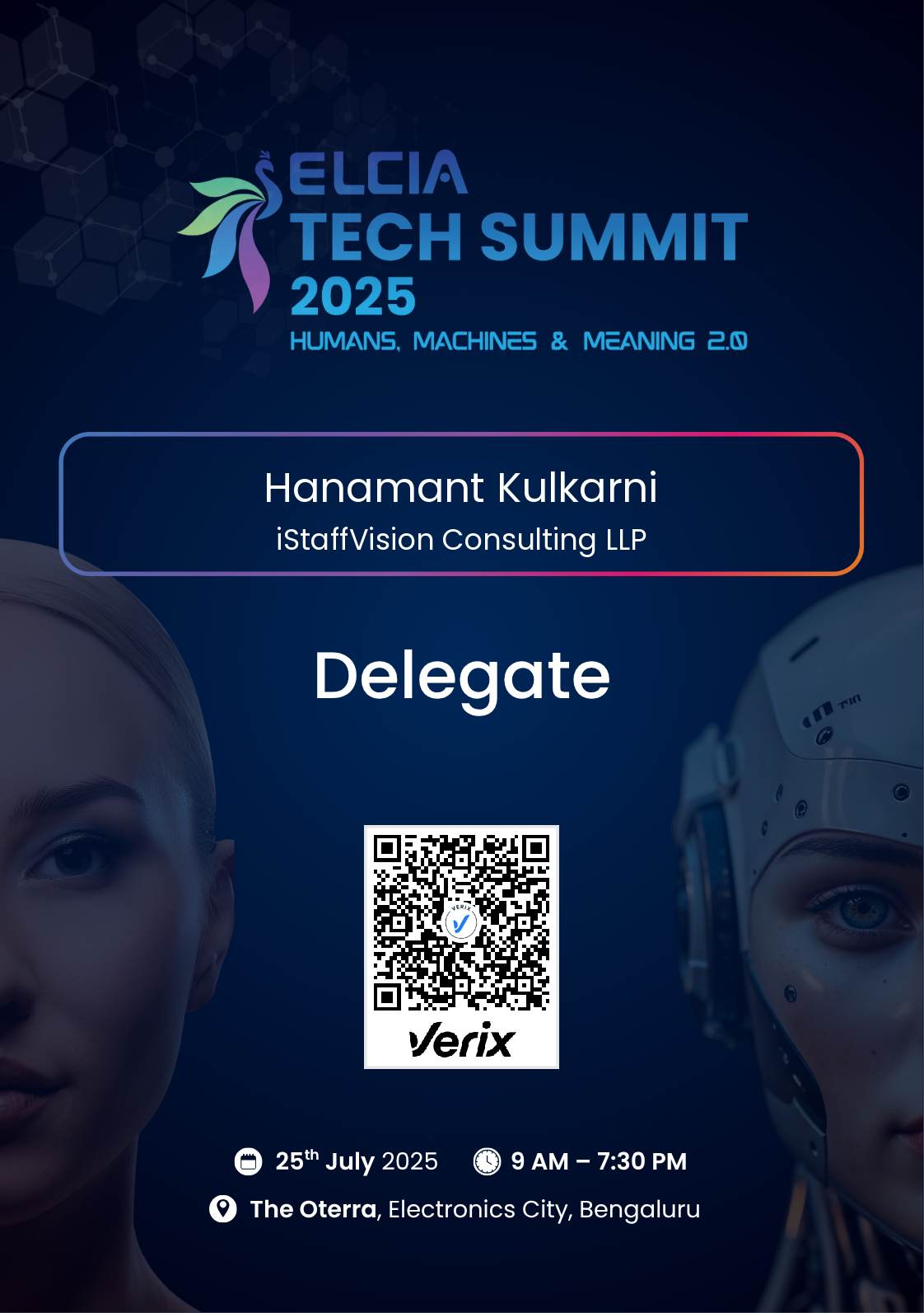 ELCIA Tech Summit Attendee Badge