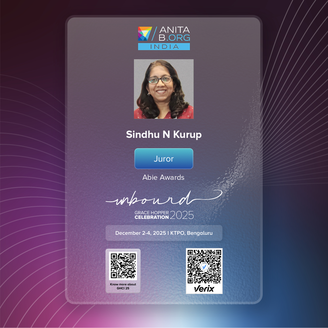 Grace Hopper Celebration India 2025 – Juror