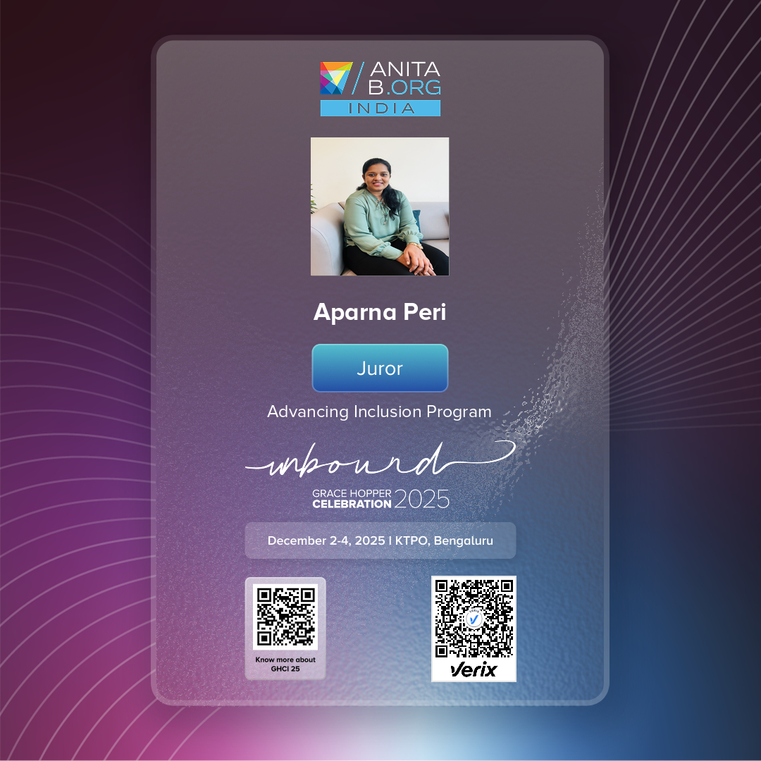 Grace Hopper Celebration India 2025 – Juror
