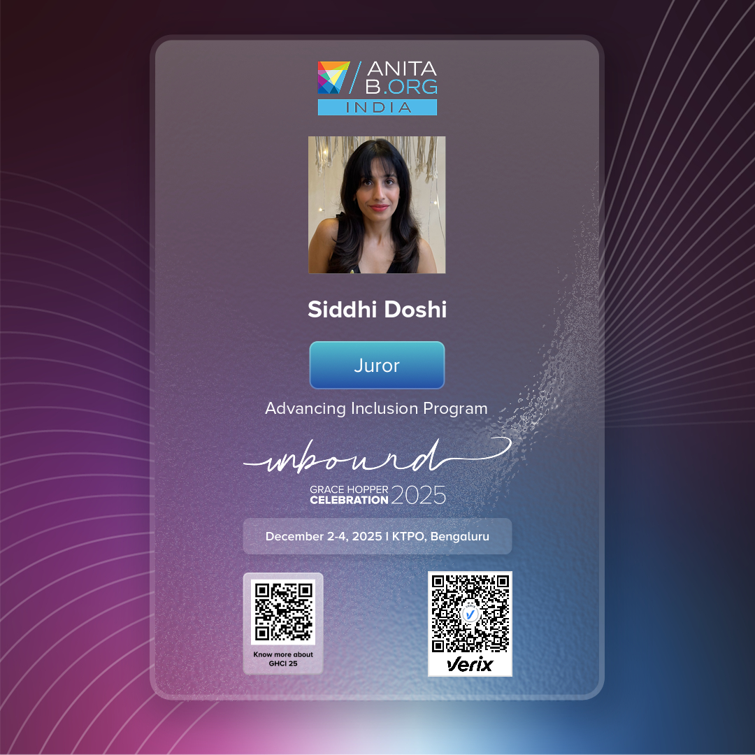 Grace Hopper Celebration India 2025 – Juror