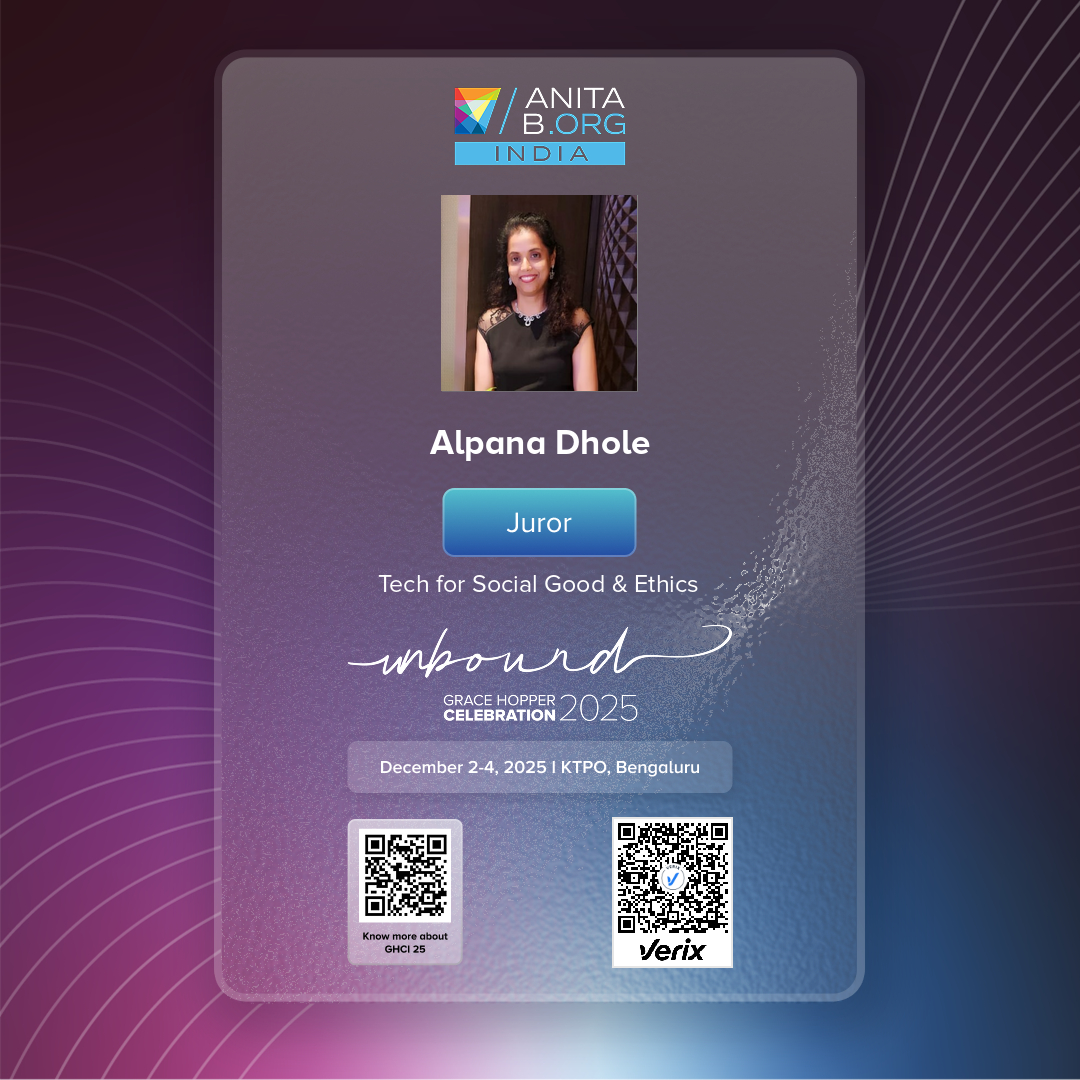 Grace Hopper Celebration India 2025 – Juror