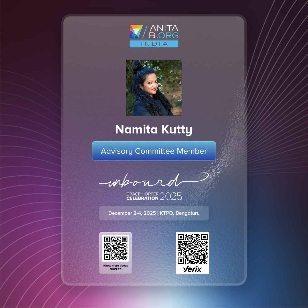 Grace Hopper Celebration India 2025 - Advisory Committee Member Badge