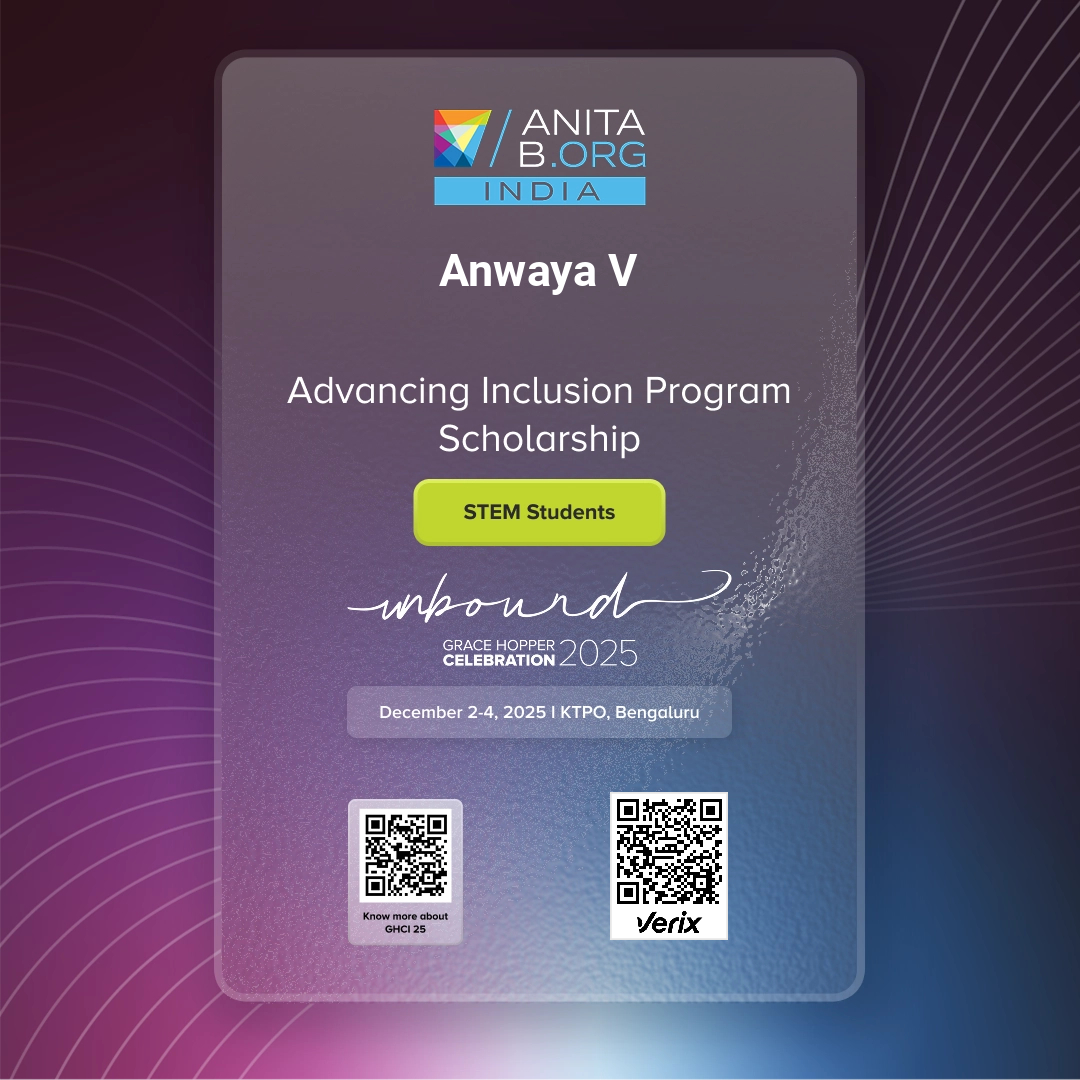 Anwaya V: Advancing Inclusion Program Scholarship - STEM Students