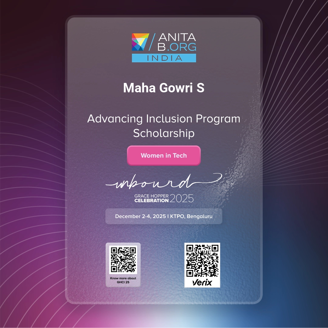 Advancing Inclusion Program Scholarship - Women in Tech