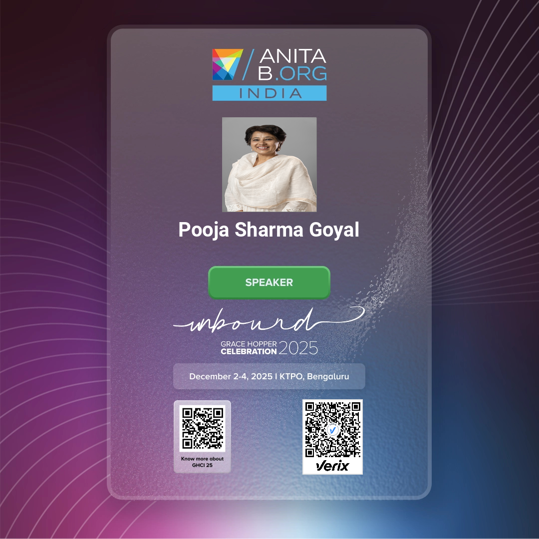 Grace Hopper Celebration India 2025 - Speaker