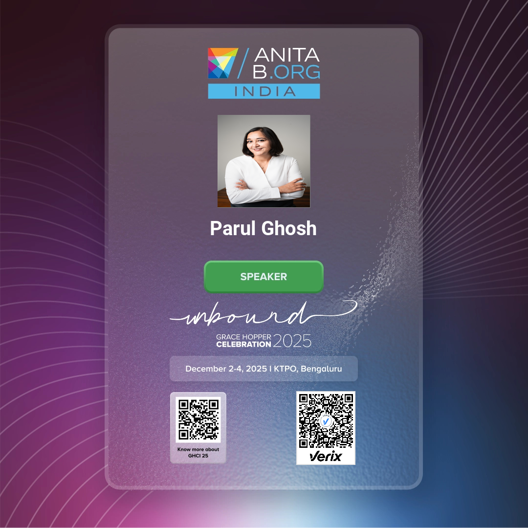 Grace Hopper Celebration India 2025 - Speaker