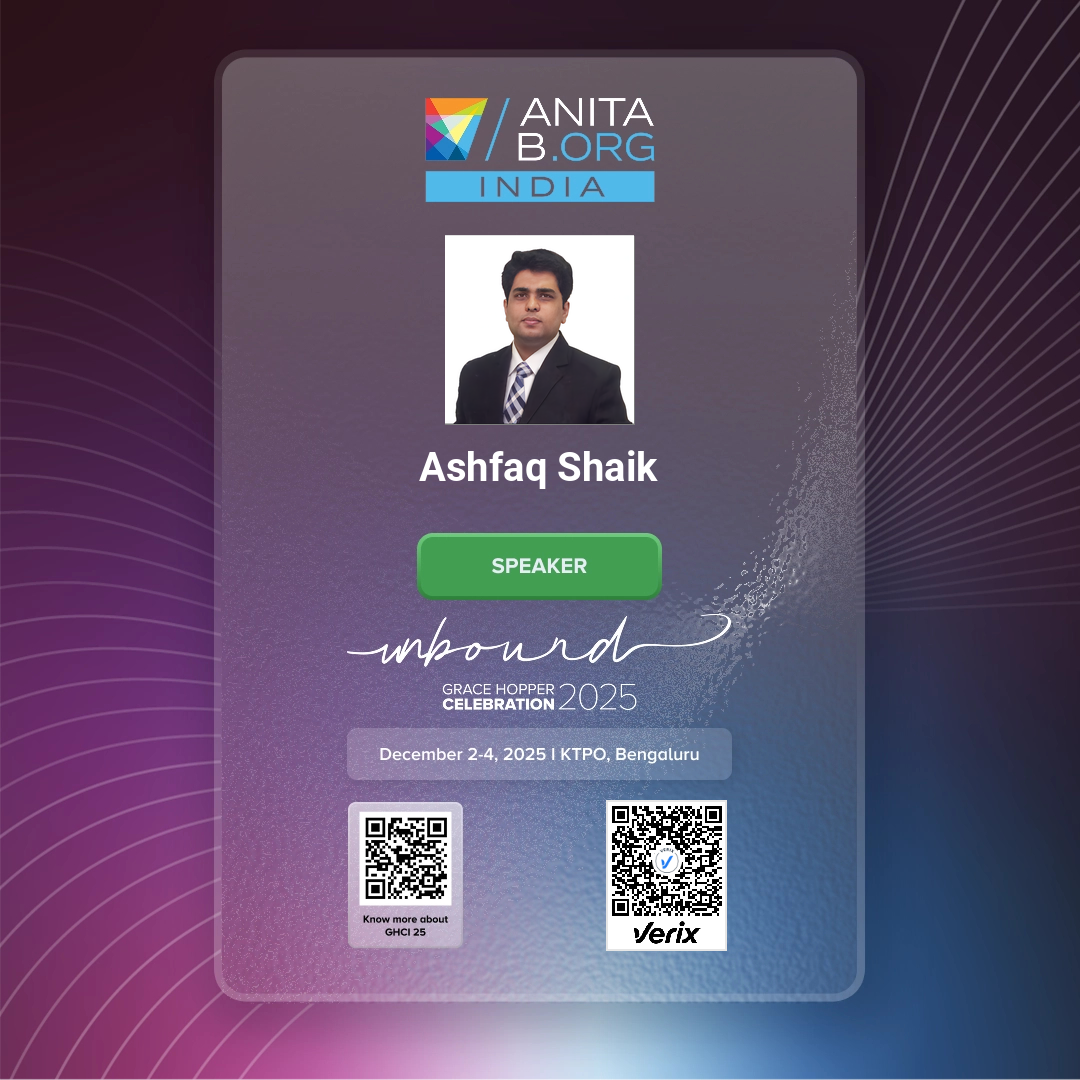 Grace Hopper Celebration India 2025 - Speaker