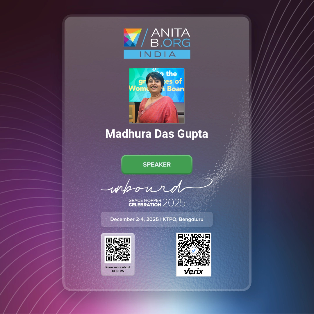 Grace Hopper Celebration India 2025 - Speaker