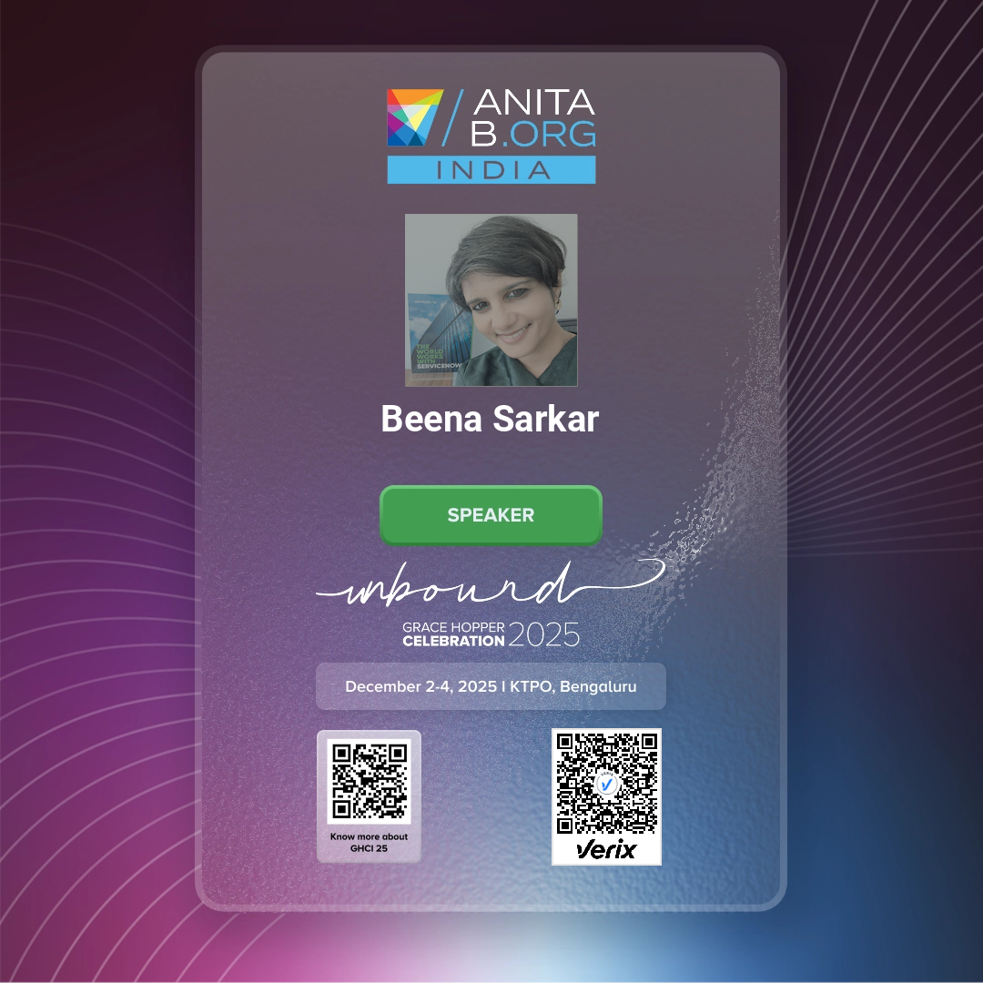 Grace Hopper Celebration India 2025 - Speaker