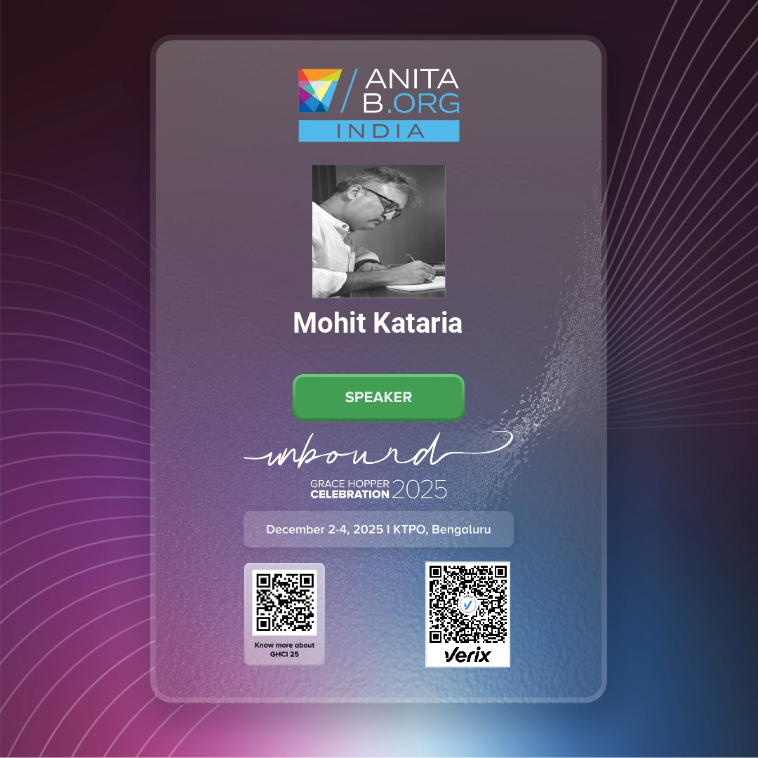 Grace Hopper Celebration India 2025 - Speaker