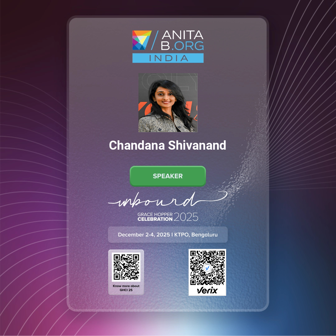Grace Hopper Celebration India 2025 - Speaker