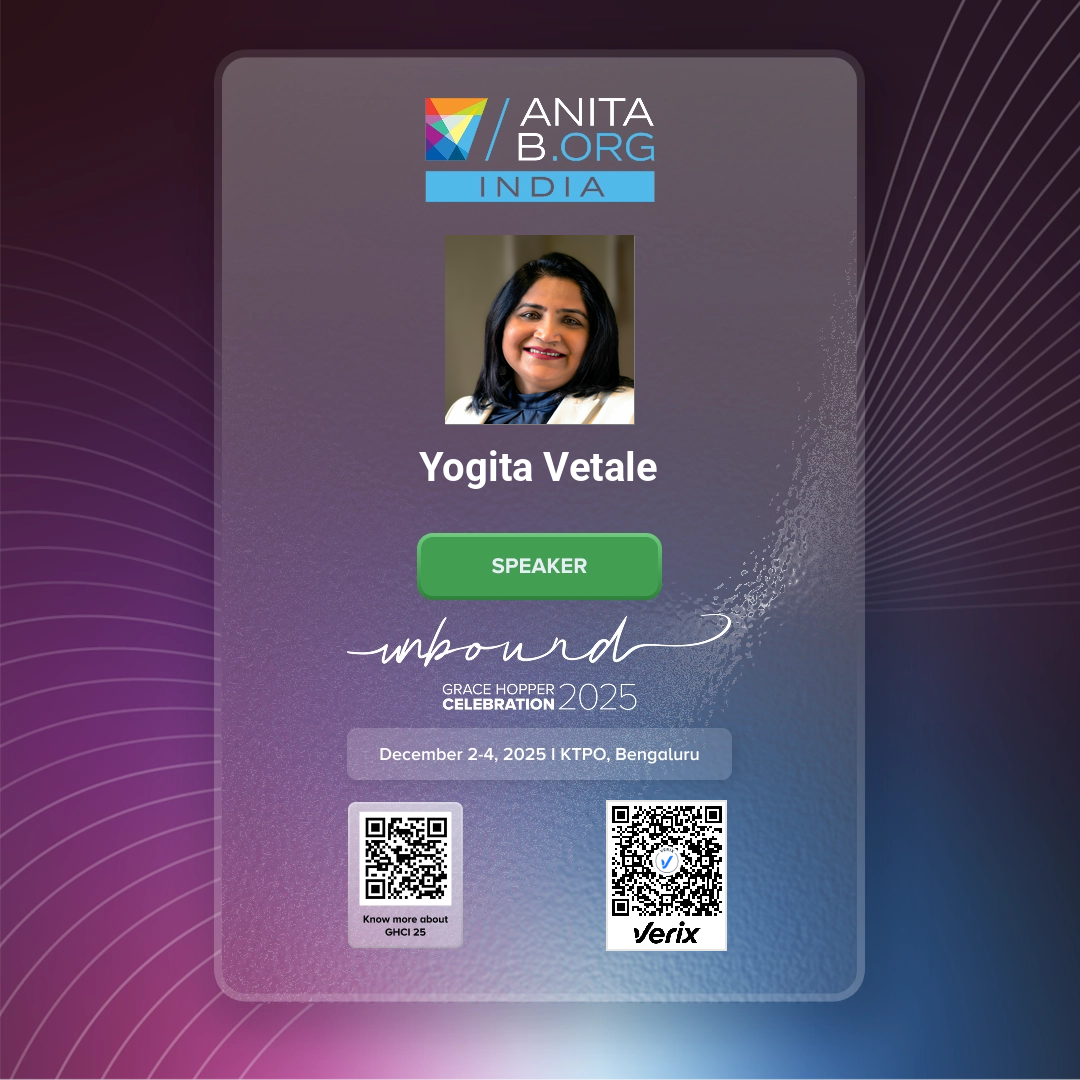 Grace Hopper Celebration India 2025 - Speaker