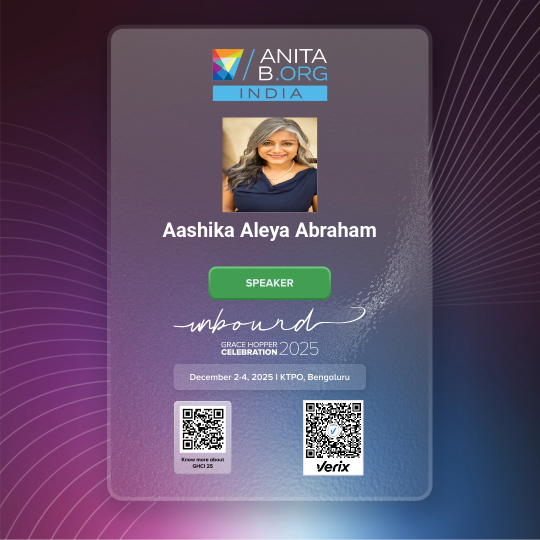 Grace Hopper Celebration India 2025 - Speaker