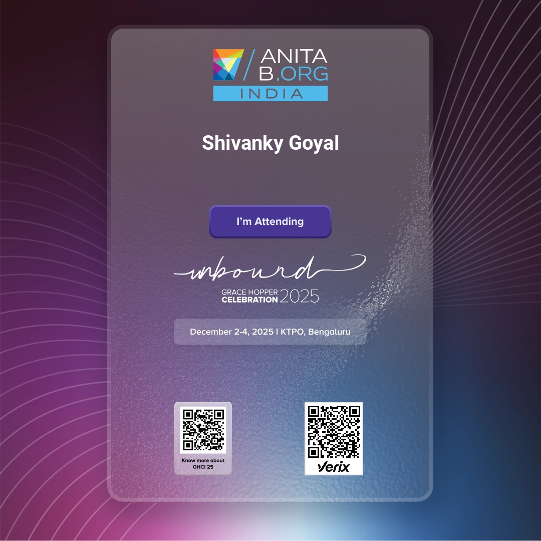 Grace Hopper Celebration India 2025 – Attendee