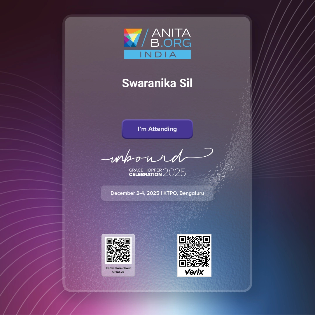 Grace Hopper Celebration India 2025 – Attendee
