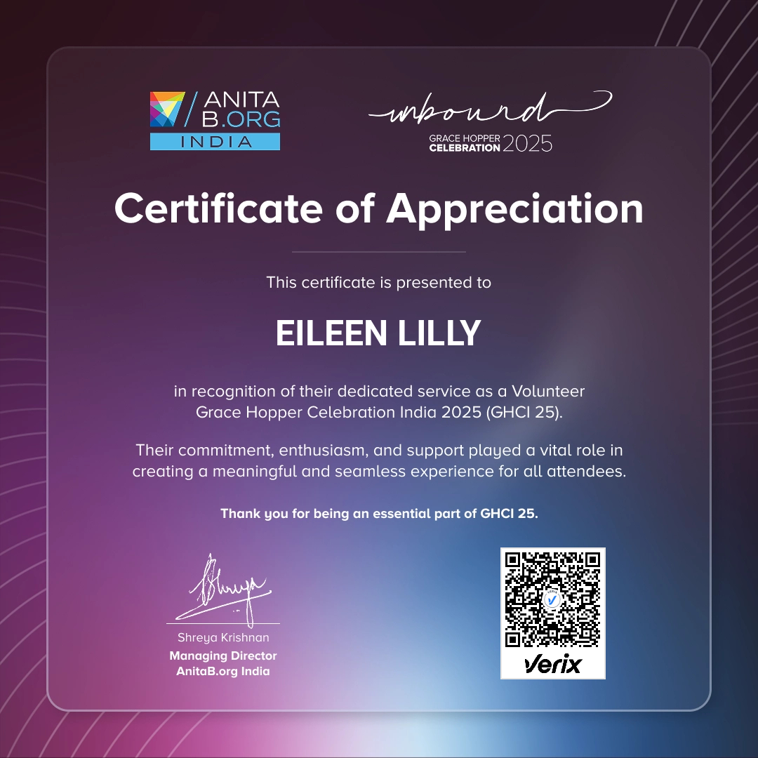 GHCI 2025 - Volunteer Certificate