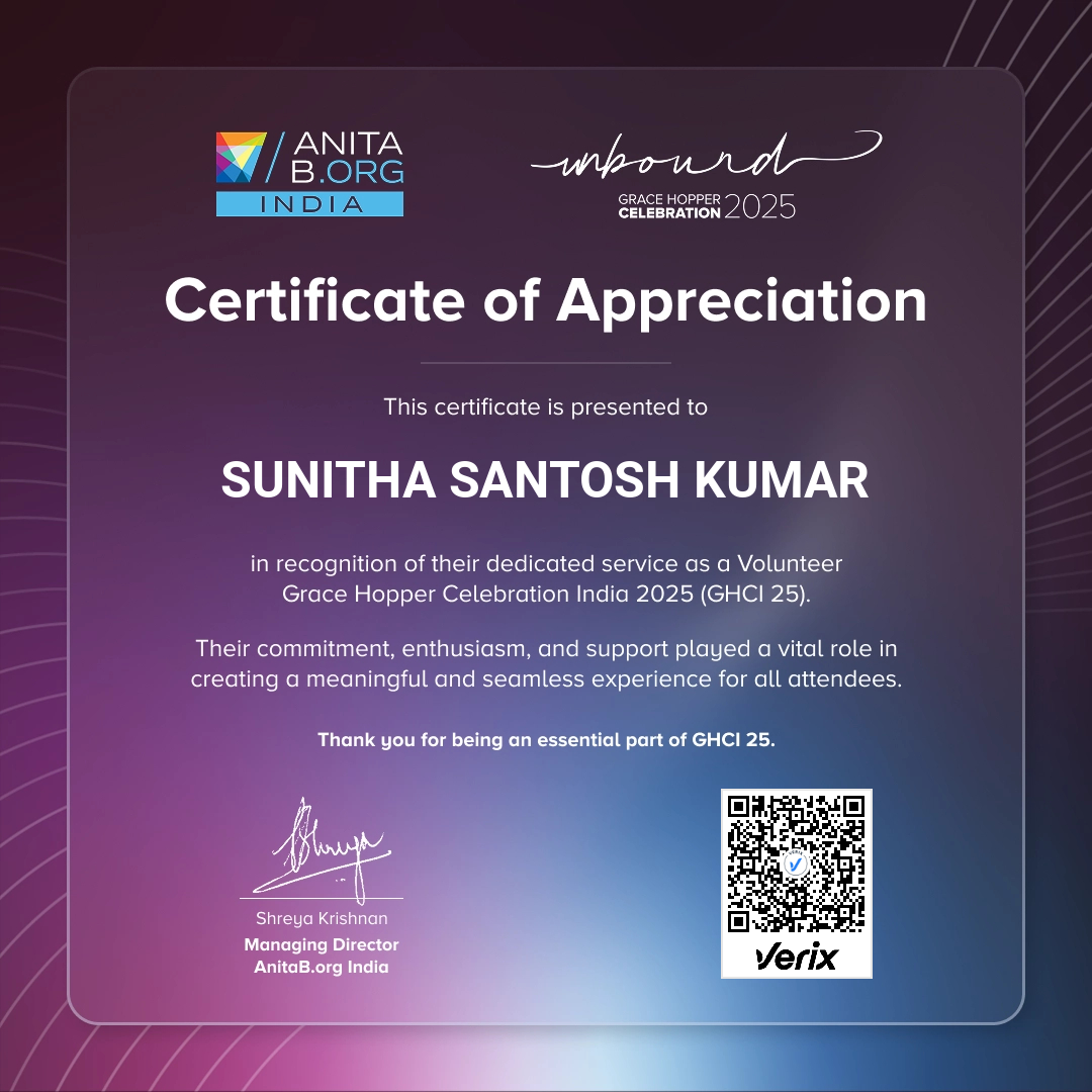 GHCI 2025 - Volunteer Certificate