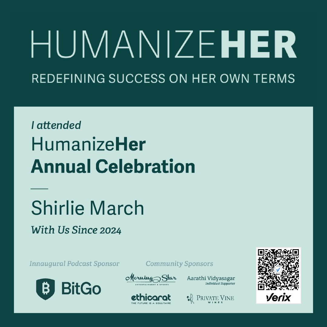 Shirlie March: Attendee — HumanizeHer Annual Celebration 2025
