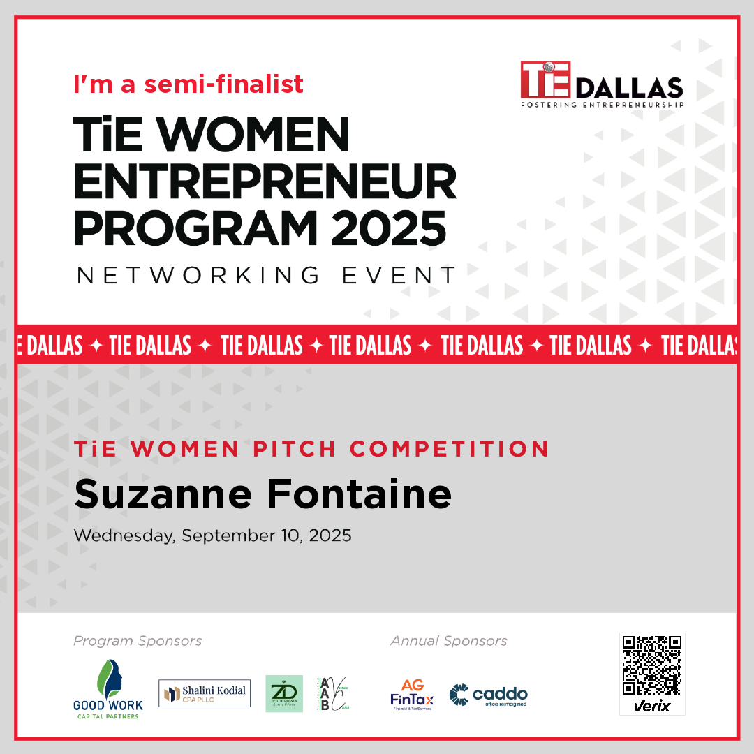 Suzanne Fontaine: Semi-Finalist — TiE Women Entrepreneur Program 2025
