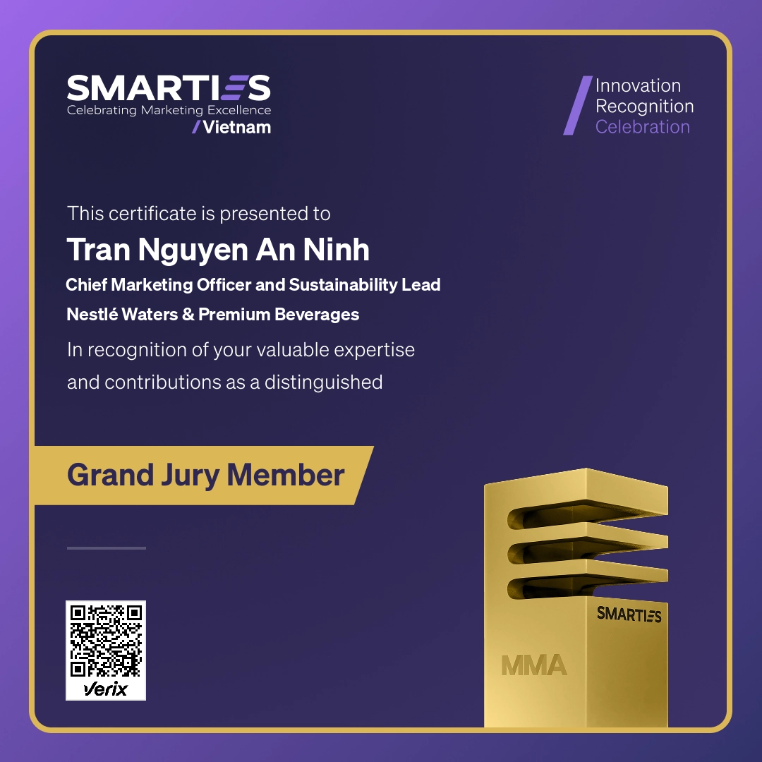 2026 SMARTIES Vietnam - Grand Jury Member