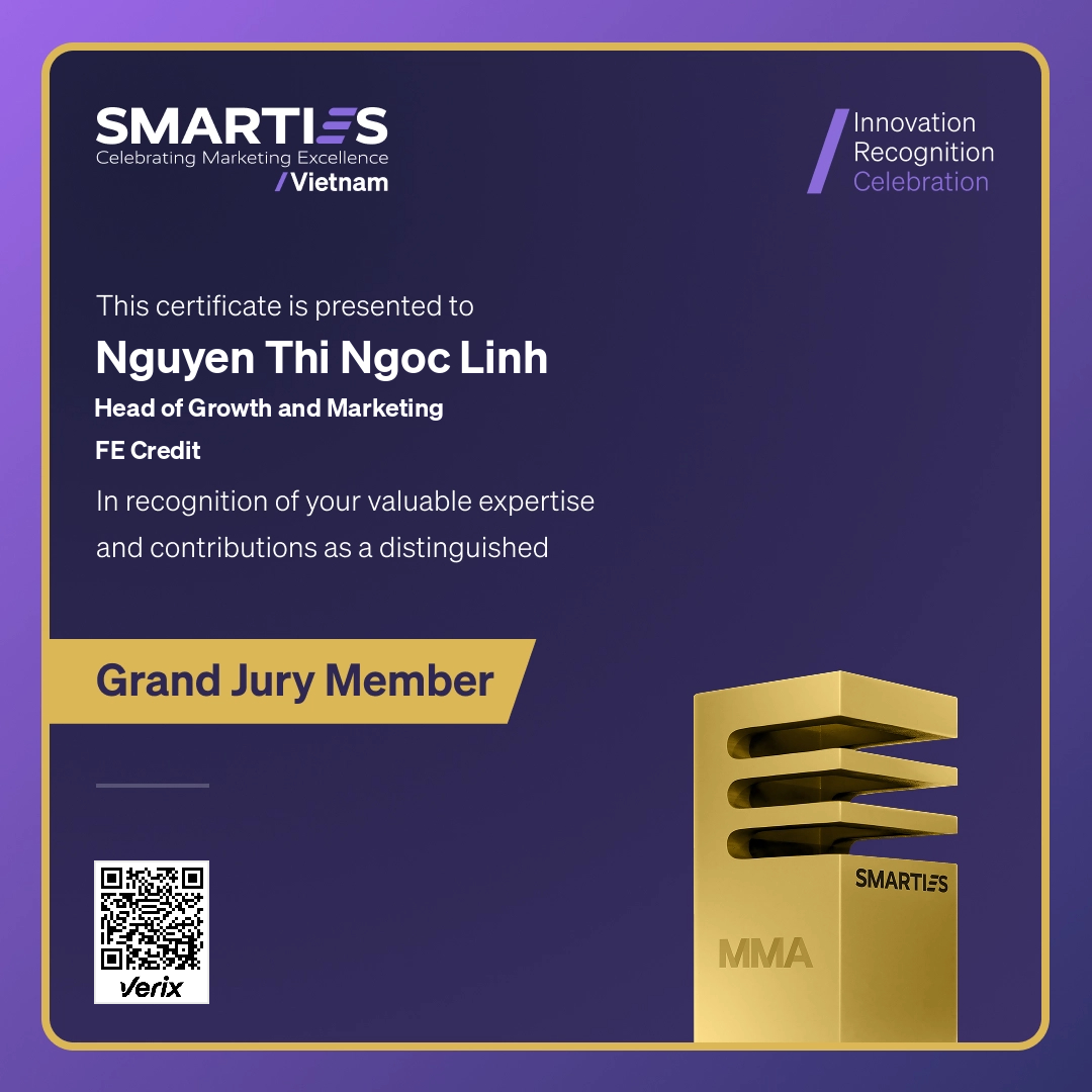 2026 SMARTIES Vietnam - Grand Jury Member