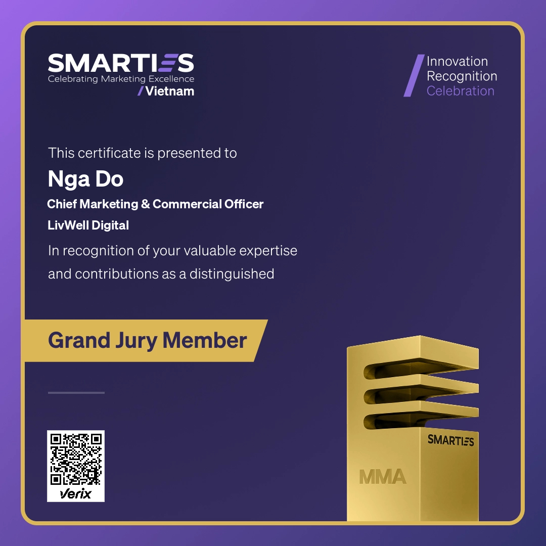 2026 SMARTIES Vietnam - Grand Jury Member