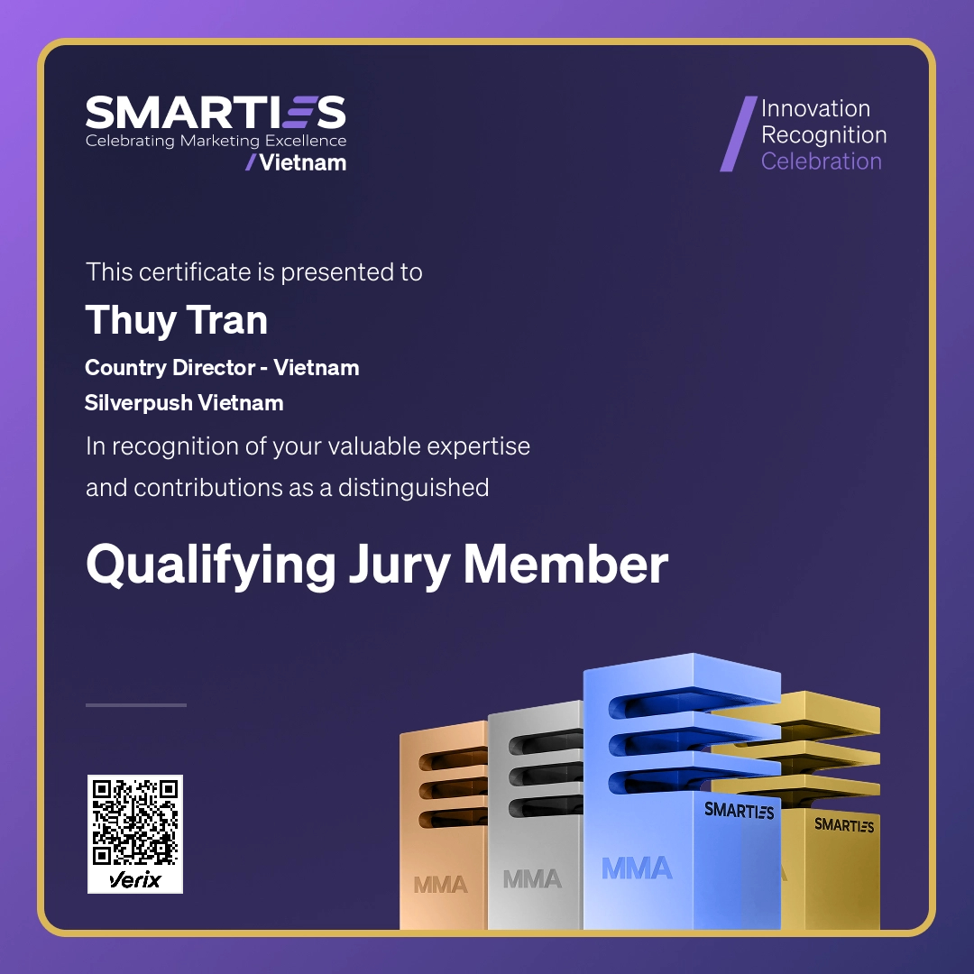 2026 SMARTIES Vietnam - Qualifying Jury Member