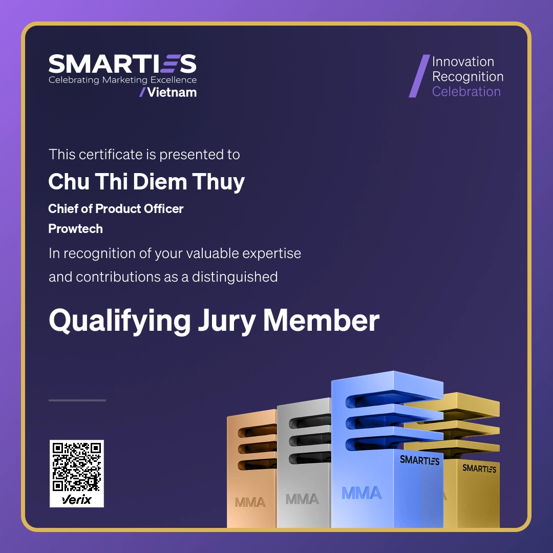 2026 SMARTIES Vietnam - Qualifying Jury Member