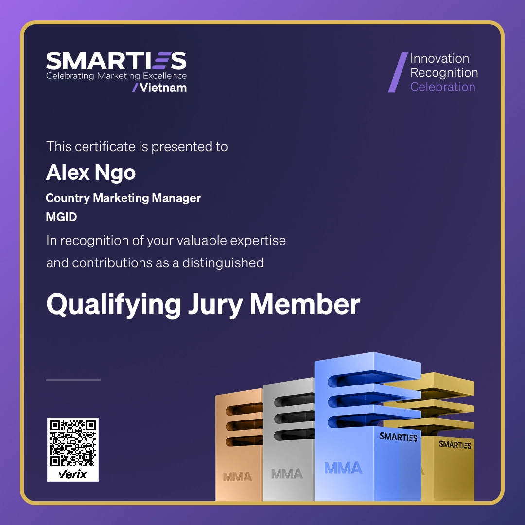 2026 SMARTIES Vietnam - Qualifying Jury Member