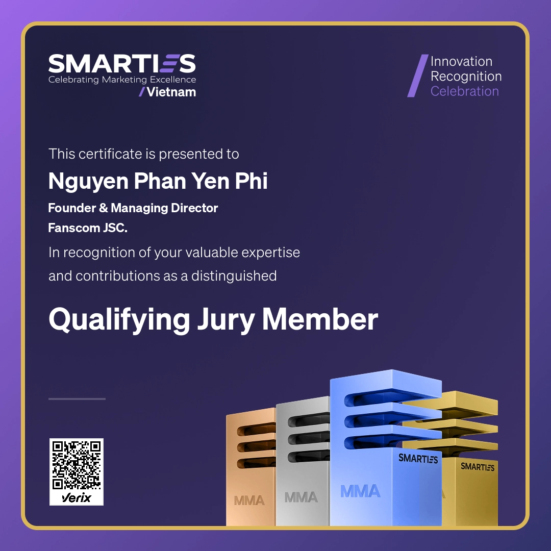 2026 SMARTIES Vietnam - Qualifying Jury Member