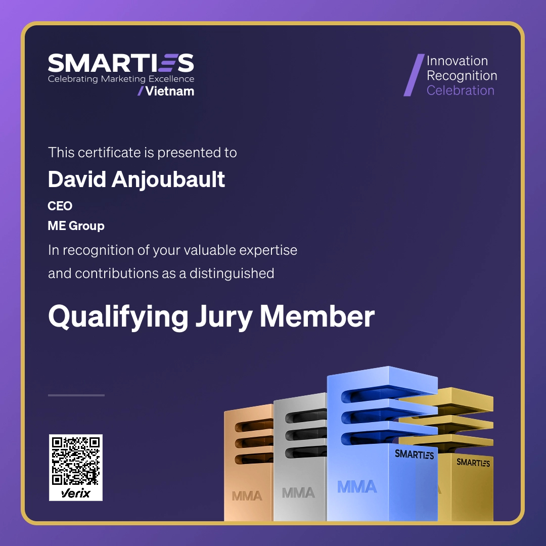 2026 SMARTIES Vietnam - Qualifying Jury Member