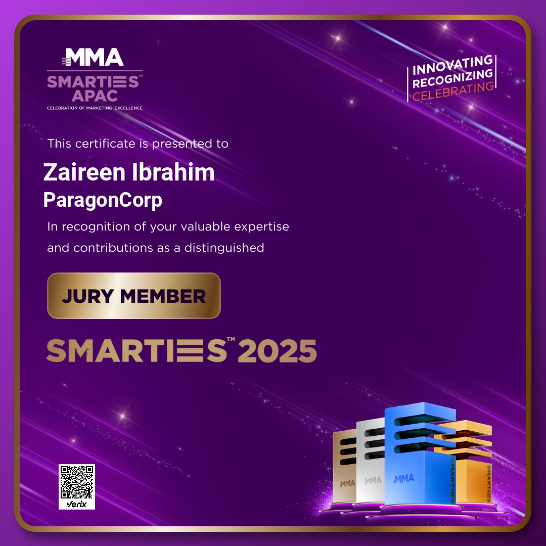2025 SMARTIES Asia Pacific - Jury member