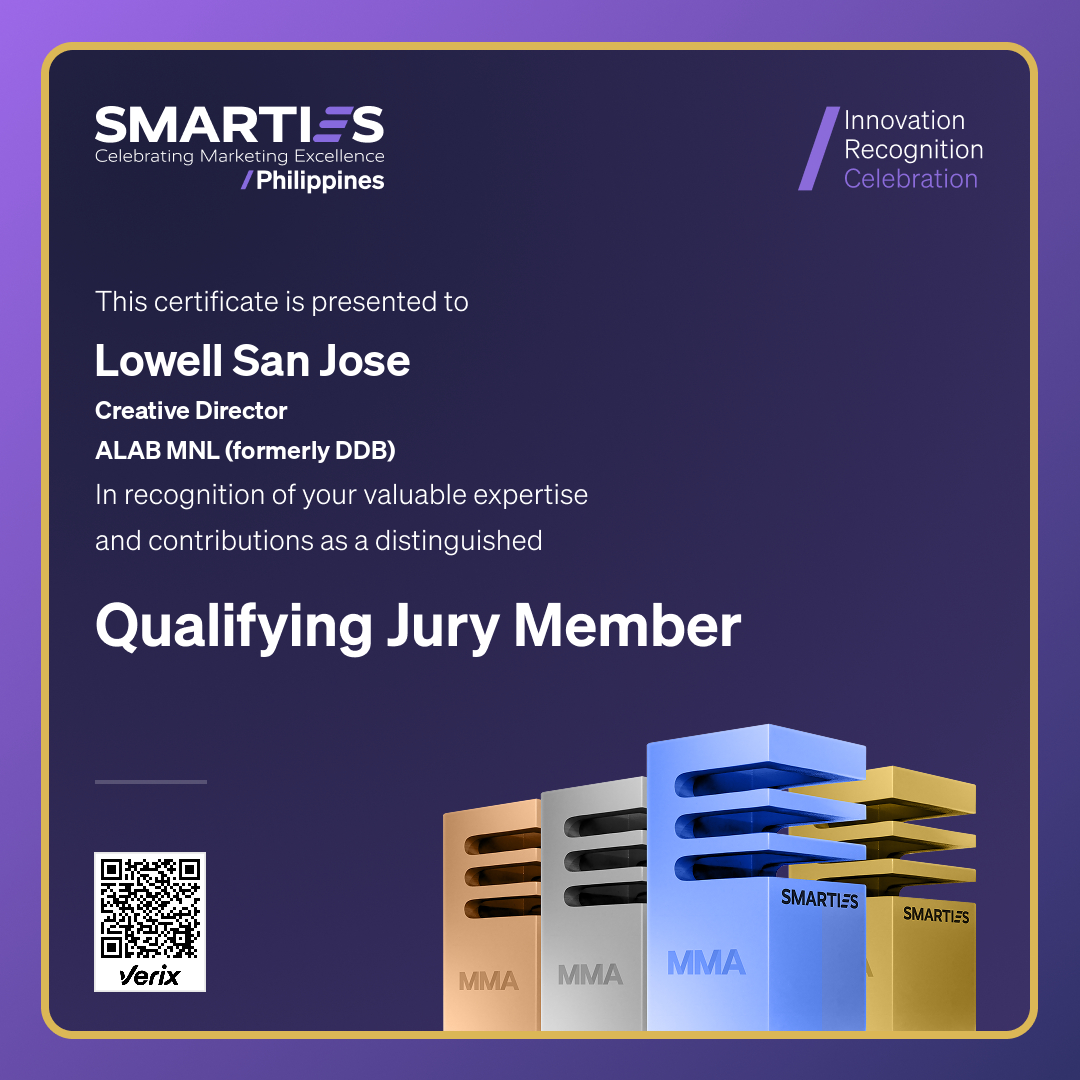 2026 SMARTIES Philippines - Qualifying Jury Member