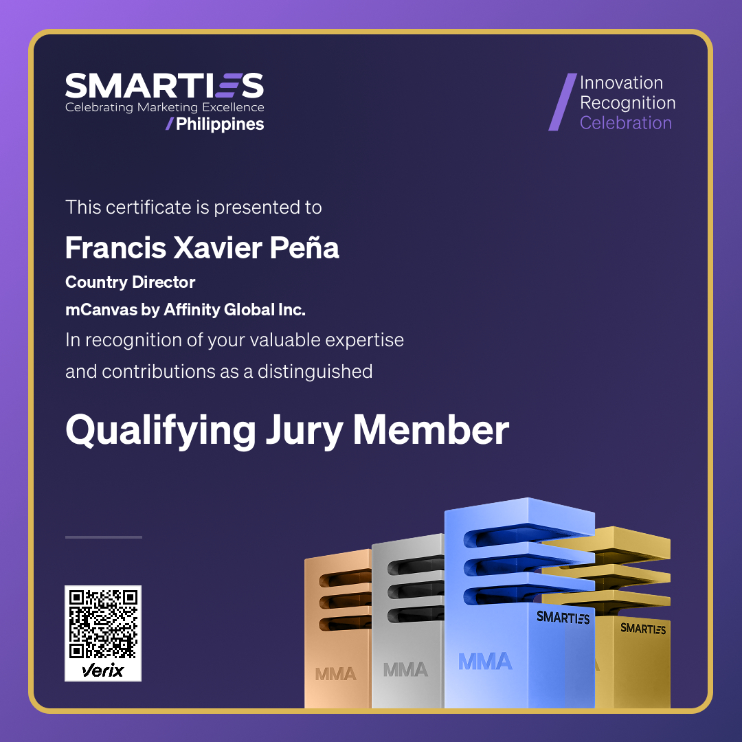 2026 SMARTIES Philippines - Qualifying Jury Member