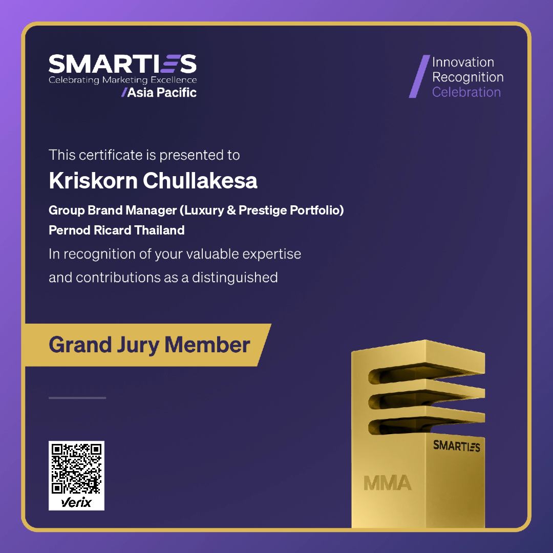 2026 SMARTIES Asia Pacific - Grand Jury Member